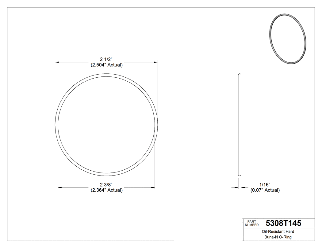 Technical drawing - 5308T145